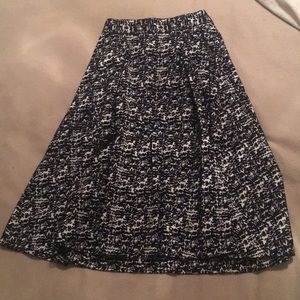 High waisted circle skirt
